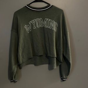 American Eagle cropped crew neck